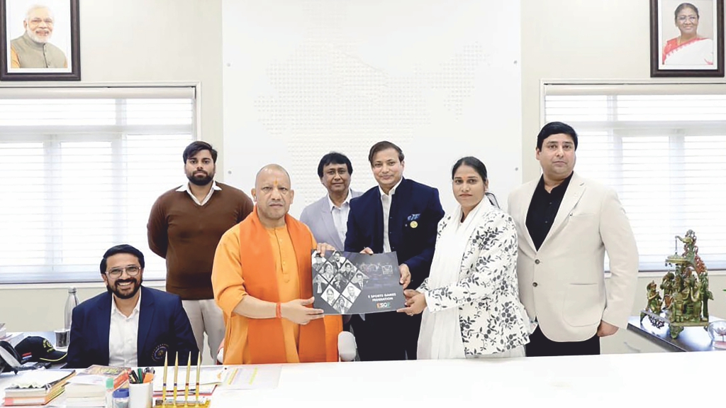 CMSA representatives with Yogi Adityanath